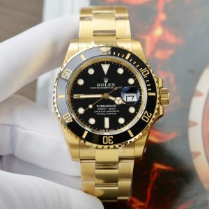 Rolex Submariner Date 126618LN-0002 Quadrante Nero Oro Giallo Miglior Replica VSF 41mm Orologio