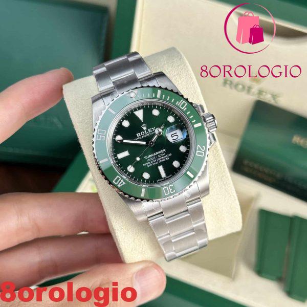 Rolex Submariner Hulk 116610LV Quadrante Verde Migliore Replica 40mm Orologio