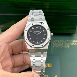 Audemars Piguet Royal Oak Jumbo Extra Thin 15206PT Quadrante Nero Replica IPF 39mm Orologio