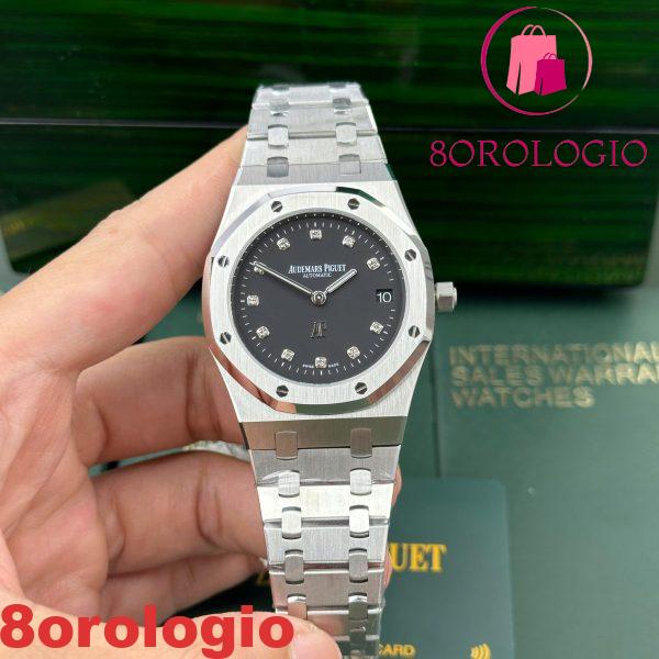 Audemars Piguet Royal Oak Jumbo Extra Thin 15206PT Quadrante Nero Replica IPF 39mm Orologio