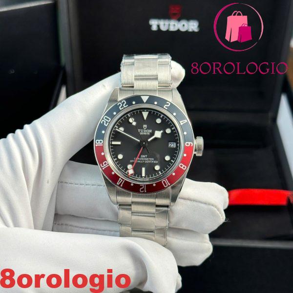 Tudor Black Bay GMT 79830RB-0001 Quadrante Nero 1:1 Migliore Replica ZF 41mm Orologio - immagine 3