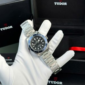 Tudor Heritage Black Bay 79230B Quadrante Nero Ghiera Blu Replica 1:1 Migliore Clone ZF 41mm Orologio