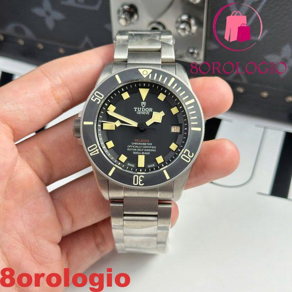 Tudor Pelagos LHD Titanium 25610tnl-0001 Quadrante Nero Migliore Replica VSF 42mm  Orologio