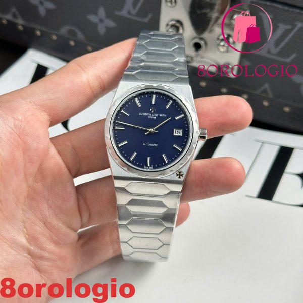 Vacheron Constantin Historiques 222 Quadrante Blu Edizione Migliore 1:1 Replica 8+ Factory 37mm Orologio - immagine 5