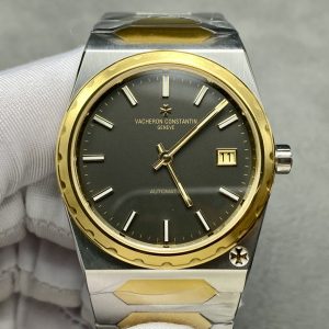 Vacheron Constantin Historiques 222 Jumbo Two Tone Yellow Gold Grey Dial Replica 1:1 Migliore Copia Factory 37mm Orologio
