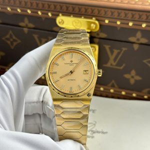Vacheron Constantin Historiques 222 Vintage Oro Giallo Quadrante Dorato Replica 1:1 Migliore 8+ Factory 37mm Orologio