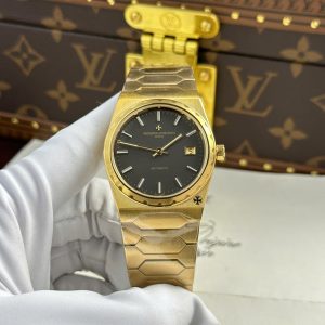 Vacheron Constantin Historiques 222 Vintage Oro Giallo Quadrante Grigio 1:1 Migliore Replica 8+ Factory 37mm Orologio