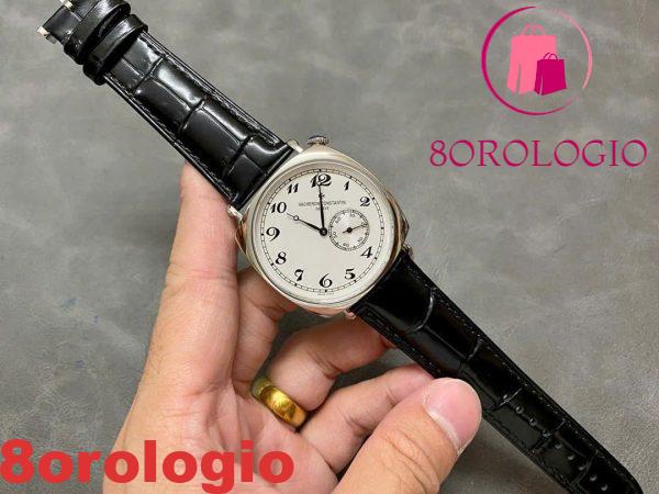 Vacheron Constantin Historiques American 1921 Quadrante Bianco Pelle Svizzera Replica AIF 40mm Orologio