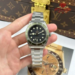 Replica migliore 1:1 ZF 41mm Tudor Black Bay Harrods Edizione Speciale Quadrante Nero Luned'ella Verde M79230G-0001 Orologio
