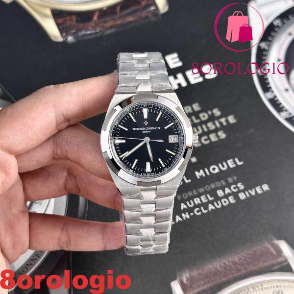 Vacheron Constantin Overseas 4500V Quadrante Nero Migliore Replica PPF 41mm Orologio - immagine 4