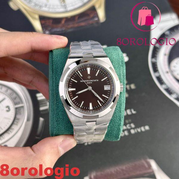 Vacheron Constantin Overseas 4500V Quadrante Marrone Migliore Replica PPF 41mm Orologio - immagine 5