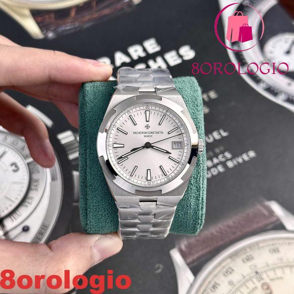 Vacheron Constantin Overseas 4500V Quadrante Bianco Replica PPF 41mm Orologio - immagine 5