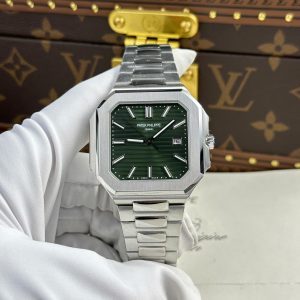 Patek Philippe Cubitus 5821/1A-001 Quadrante Verde Oliva 1:1 Replica 45mm Orologio