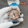 Audemars Piguet Royal Oak Offshore Chronograph 25940 Acciaio 18K Oro Rosa Replica con Diamanti Personalizzati Movimento Originale 42mm Orologio