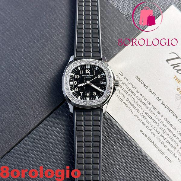 Patek Philippe Aquanaut 5067A Replica Quadrante Nero Swiss Quartz PPF 35,6 mm Orologio