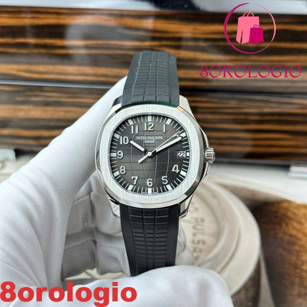 Patek Philippe Aquanaut 5167A-001 Quadrante Nero Modificato Opzioni Massime Super Clone Replica Migliore 40.8mm Orologio