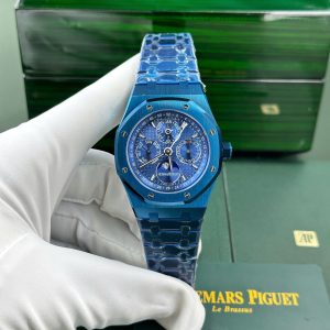 Audemars Piguet Royal Oak Calendario Perpetuo 26579CS Ceramica Blu 1:1 Miglior Replica BBR 41mm Orologio