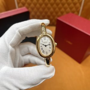 Cartier Baignoire WGBA0037 Small Model 18K Oro Giallo Avvolto 1:1 Migliore Replica (Misura del Polso 15, 16, 17cm) Orologio