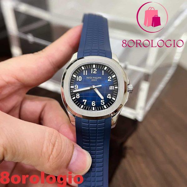 Patek Philippe Aquanaut 5168G-001 Quadrante Blu Replica Super Clone Factory 3K 42,2mm Orologio