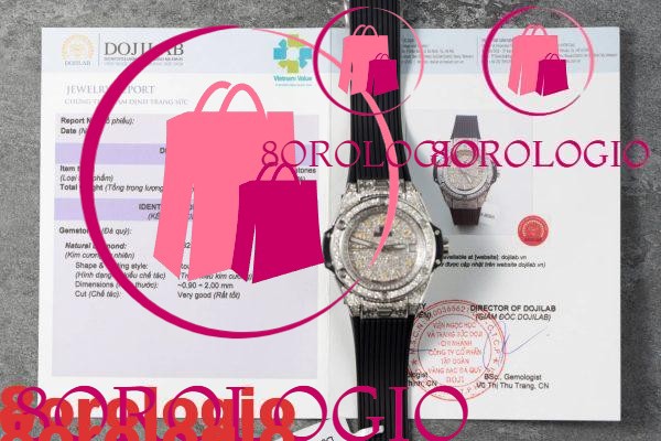 Hublot Big Bang One Click Acciaio Full Pavé Diamanti Naturali Migliore Replica 39mm Orologio - immagine 4