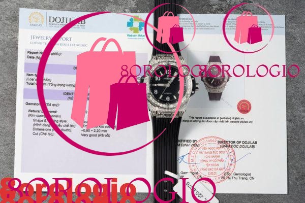Hublot Big Bang One Click Steel Pavé Quadrante Nero Diamanti Naturali Migliore Replica 39mm Orologio - immagine 5