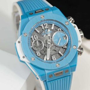 Hublot Big Bang Unico Sky Blue Ceramic Migliore Replica BBF 42mm Orologio