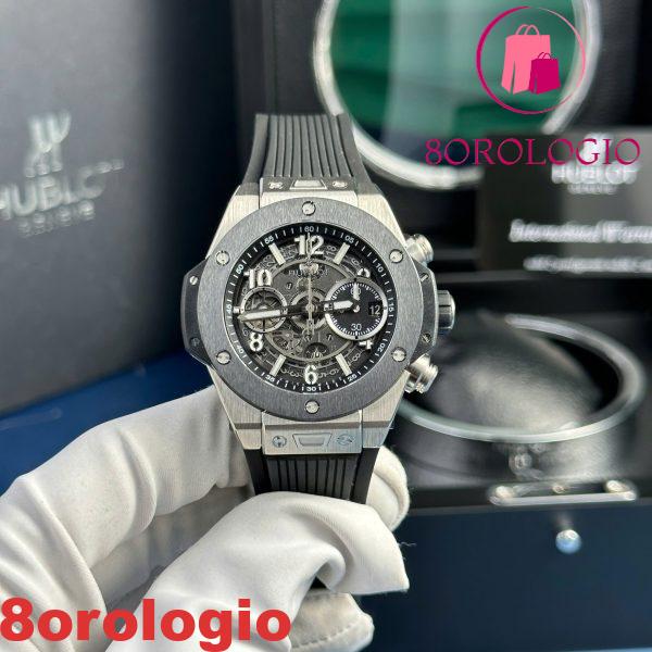 Hublot Big Bang Unico Titanium Black Ceramic Migliore Replica BBF 42mm Orologio