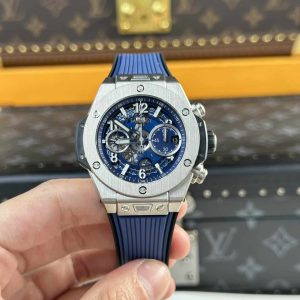 Hublot Big Bang Unico Titanium Blue Replica di Migliore Qualità 42mm Orologio