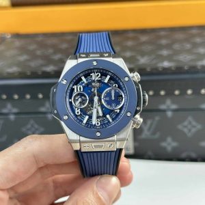 Hublot Big Bang Unico Titanium Blue Ceramic Replica Super Clone 42mm Orologio