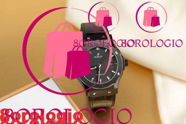 Hublot Classic Fusion Black Magic Quadrante in Carbonio Movimento Svizzero Replica di Alta Qualità 42mm Orologio