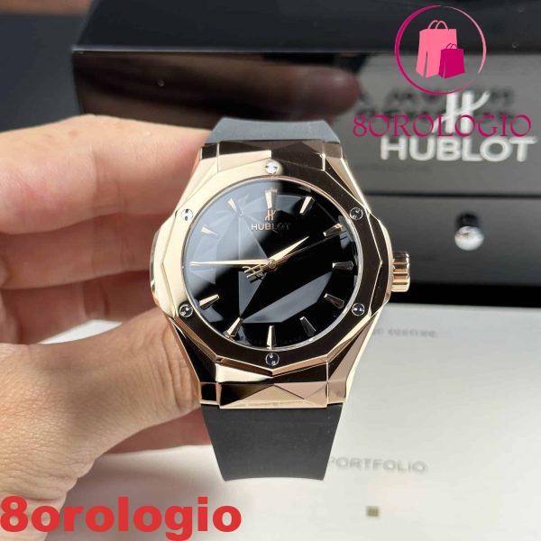 Replica Hublot Classic Fusion Orlinski King Gold Quadrante Nero 40mm Orologio