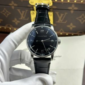 Audemars Piguet Code 11.59 15210BC Quadrante Nero Cinturino in Pelle 1:1 Migliore Replica APSF 41mm Orologio