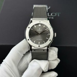 Hublot Classic Fusion Titanium Uomo Quadrante Grigio Replica WWF Factory Migliore 45mm Orologio