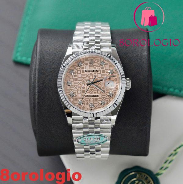 Rolex Datejust 116234-0023 Quadrante Computer Sundust Jubilee Replica 1:1 Clean Factory 36mm Orologio