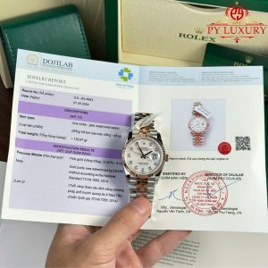 Replica Rolex Datejust 126231-0021 Bicolore Quadrante MOP Oro 10K Migliore Replica 36mm Orologio