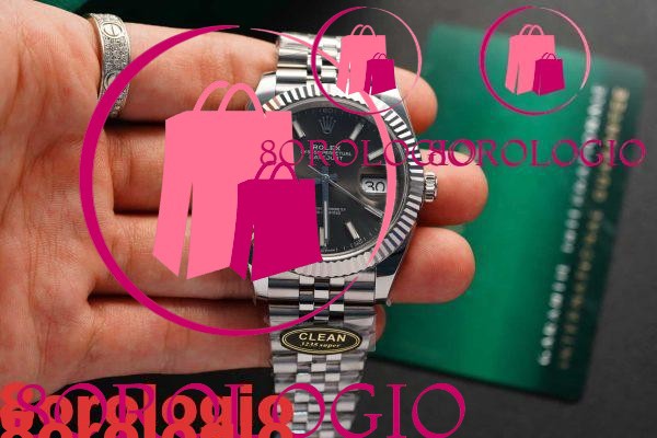 Rolex Datejust 126334 Quadrante Grigio Jubilee Replica Super Clone Clean Factory 41mm Orologio