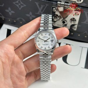 Replica Rolex Datejust 278274 Quadrante in MOP Bianco Bracciale Jubilee 1:1 Migliore 31mm Orologio