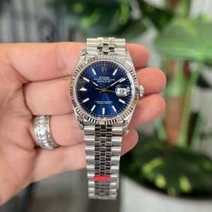 Rolex Datejust 36 126234 Quadrante Blu Luminoso Bracciale Jubilee Migliore Replica VS Factory Orologio