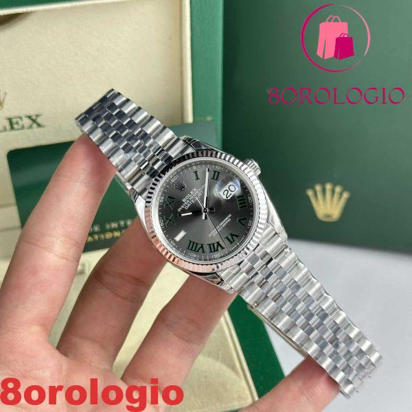 Rolex Datejust 36 126234 Quadrante Wimbledon Replica Jubilee Super Clone VS Factory Orologio