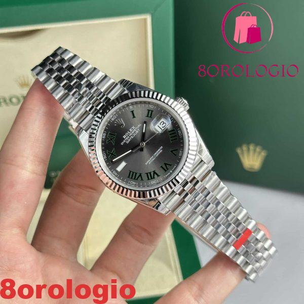Rolex Datejust 41 126334 Quadrante Wimbledon Jubilee Super Clone VS Factory replica Orologio