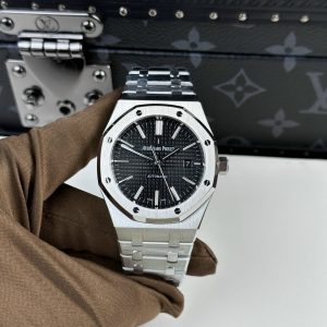 Audemars Piguet Royal Oak 15400ST Quadrante Nero Miglior Replica APS Factory 41mm Orologio