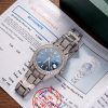 Replica di Alta Qualità Rolex Datejust 41 Quadrante Blu Iced Out Moissanite 41mm Orologio
