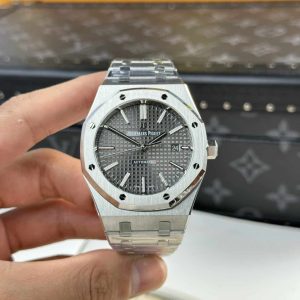 Audemars Piguet Royal Oak 15400ST Quadrante Grigio Migliore Replica APS Factory 41mm Orologio