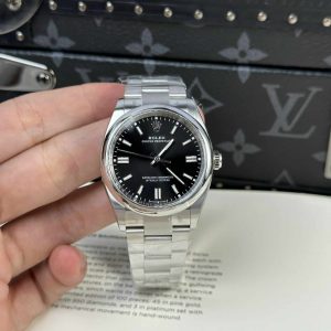 Rolex Oyster Perpetual 126000 Quadrante Nero Migliore Replica Clean Factory 36mm Orologio