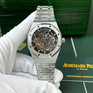 Audemars Piguet Royal Oak 15407ST Quadrante Scheletrato Openworked 1:1 Migliore Replica THB 41mm Orologio