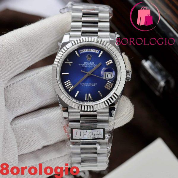 Rolex Day-Date 228236 Quadrante Blu Ombré 185g Migliore Replica Super Clone 40mm Orologio - immagine 5