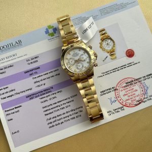 Rolex Daytona 116508 Oro Giallo 18K Rivestito Quadrante MOP Migliore Replica 40mm Orologio