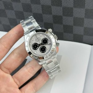 Rolex Daytona 116509 Quadrante Meteorite Indici Guadagna Peso Replica di Alta Qualità QF 40mm Orologio
