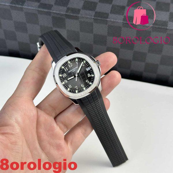 Replica Patek Philippe Aquanaut 5167A Quadrante Nero di Alta Qualità 3K Factory 40mm Orologio - immagine 3