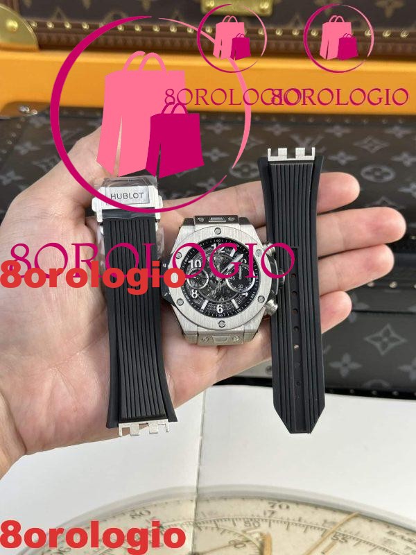 Hublot Big Bang Unico Quadrante Nero in Titanio Migliore Replica BBF 42mm Orologio - immagine 5